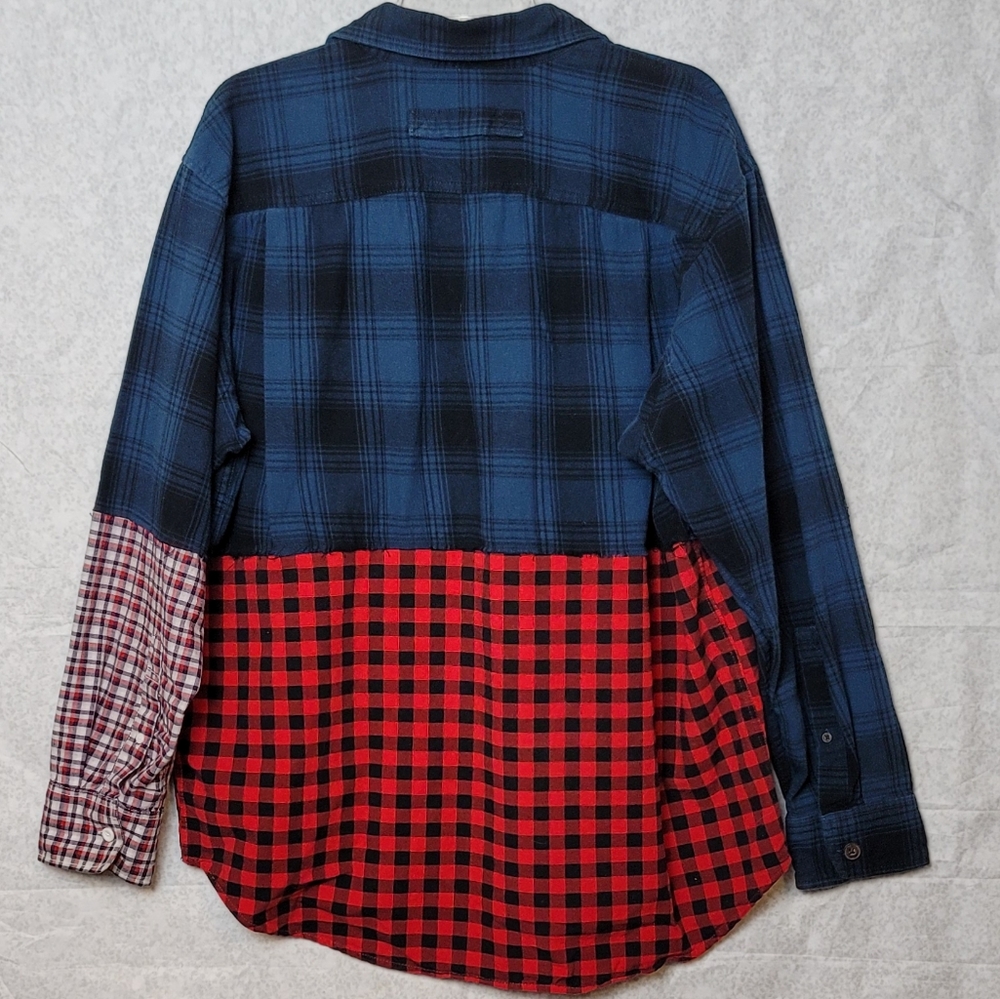 Upcycled Duluth Trading Flannel Shirt - Picture 6 of 7